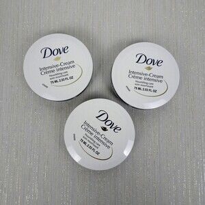🎯5/$30  3 Dove Intensive Cream Nourishing Care 75ml 2.53 fl oz   New